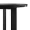 Armen Living Grand Outdoor Patio Round Dining Table in Aluminum 840254332690 - alternate 2